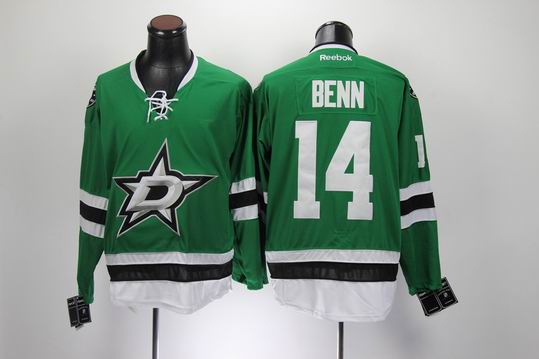 Reebok Dallas Stars #14 Jamie Benn green NHL Jerseys