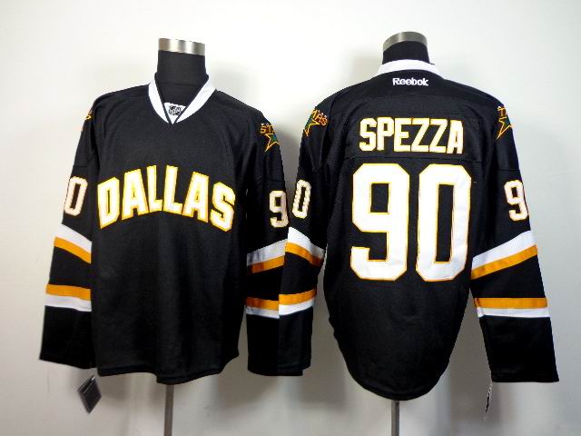 Reebok Dallas Stars #90 Jason Spezza Black NHL Jerseys