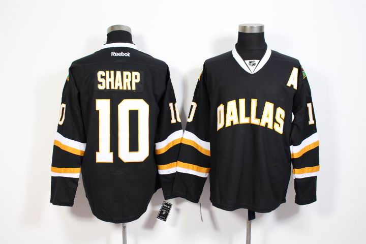 Reebok Dallas Stars 10 Patrick Sharp black men nhl ice hockey jerseys
