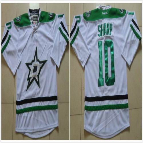 Reebok Dallas Stars 10 Patrick Sharp white men nhl ice hockey jerseys