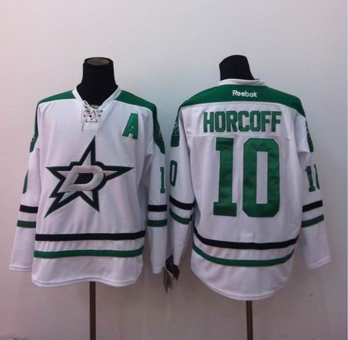 Reebok Dallas Stars 10 Shawn Horcoff white men nhl ice hockey jerseys