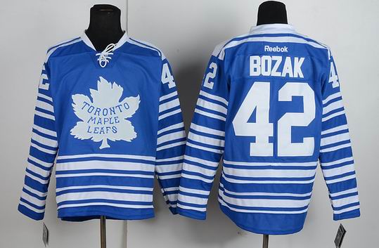 Reebok Toronto Maple Leafs  Tyler Bozak 42# blue nhl jerseys