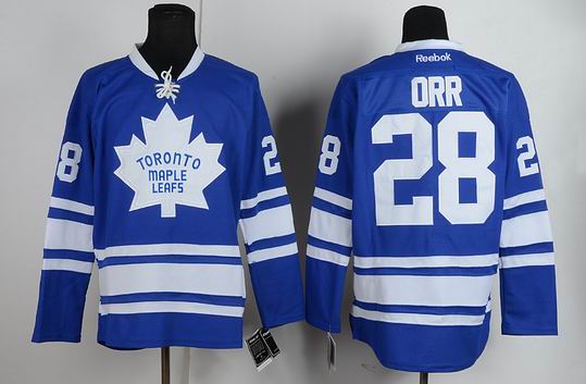 Reebok Toronto Maple Leafs 28# ORR blue nhl jerseys