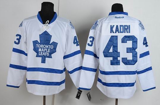 Reebok Toronto Maple Leafs Nazem Kadri 43 white nhl Jerseys