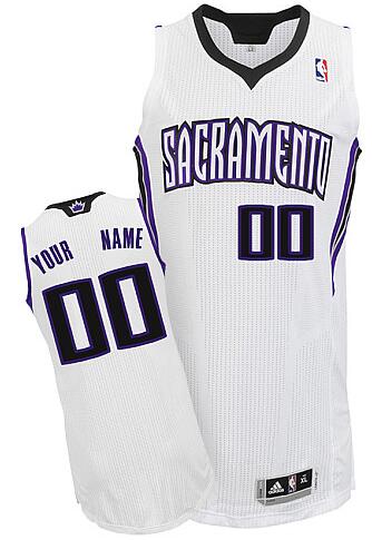 Sacramento Kings white Home Jersey custom any name number