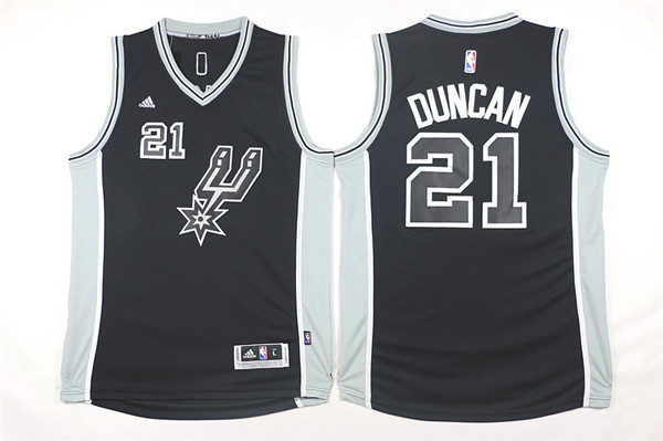 San Antonio Spurs 21 Tim Duncan Adidas men nba basketball jerseys