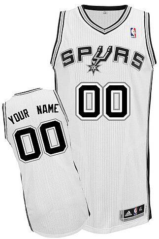 San Antonio Spurs white Home Jersey custom any name number