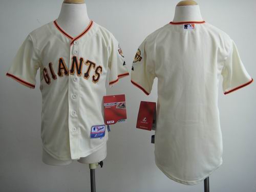 San Francisco Giants blank kid beige MLB Jersey