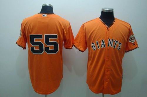 San Francisco giants 55 Tim LINCECUM Orange Jersey