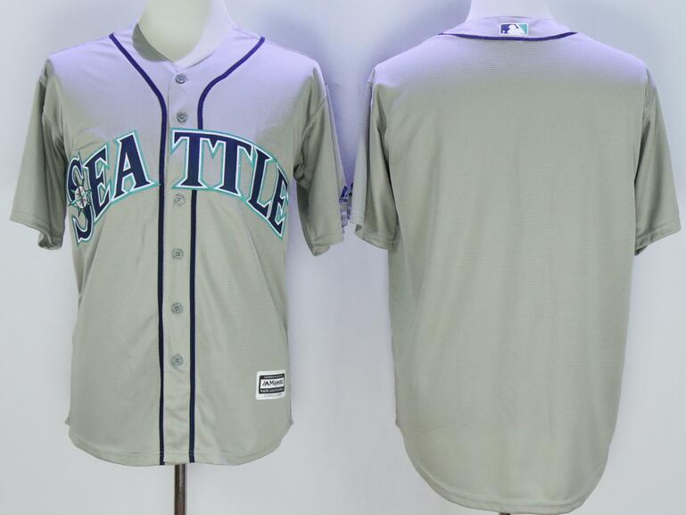 Seattle Mariners blank gray men mlb baseball jerseys