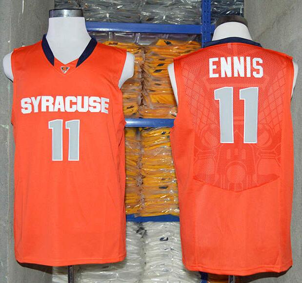 Syracuse Orange Tyler Ennis #11 Basketball Jersey - Orange