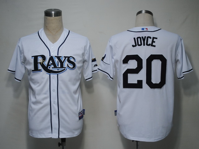 Tampa Bay Rays 20 Joyce White men mlb MLB Jerseys