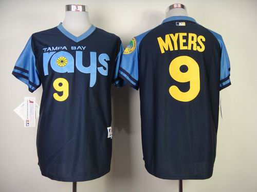 Tampa Bay Rays 9 Wil Myers 1970 Turn Back The Clock Jersey
