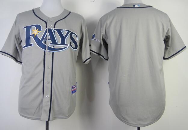 Tampa Bay Rays blank grey men baseball MLB Jersey