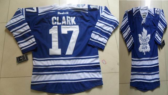 Toronto Maple Leafs 17 Wendel Clark new NHL blue Jerseys