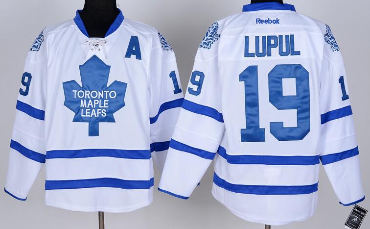 Toronto Maple Leafs 19 Lupul white away nhl jersey