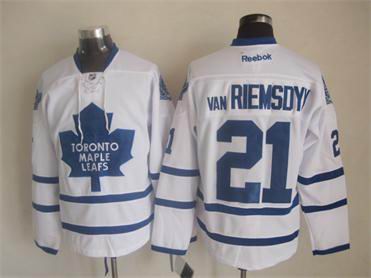 Toronto Maple Leafs 21 van Riemsdyk white nhl Jerseys