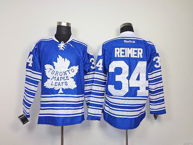 Toronto Maple Leafs 34 REIMER blue new NHL Jerseys
