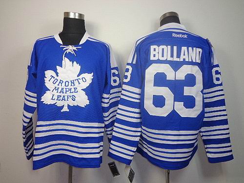 Toronto Maple Leafs 63 BOLLAND blue hockey Jerseys