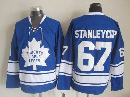 Toronto Maple Leafs 67 Stanleycvp blue nhl jersey
