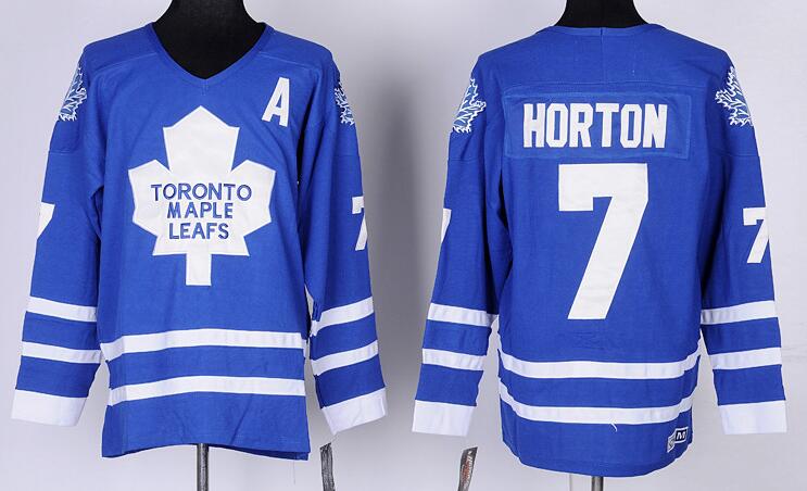 Toronto Maple Leafs 7 HORTON blue men nhl ice hockey  jerseys
