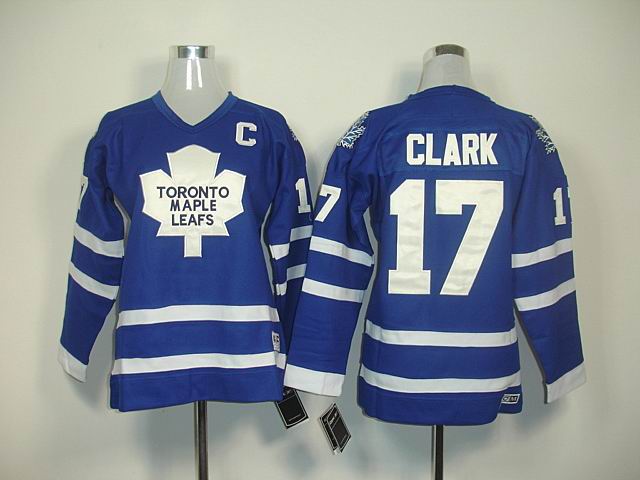 Toronto Maple Leafs GLARK 17 NHL blue kids Jerseys