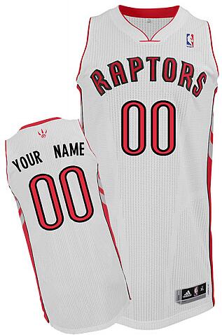 Toronto Raptors  white Home Jersey custom any name number