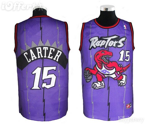 Mitchell And Ness Toronto Raptors #15 Vince Carter Purple Throwback Stitched NBA Jersey
