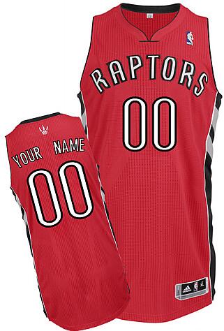 Toronto Raptors red Road Jersey custom any name number