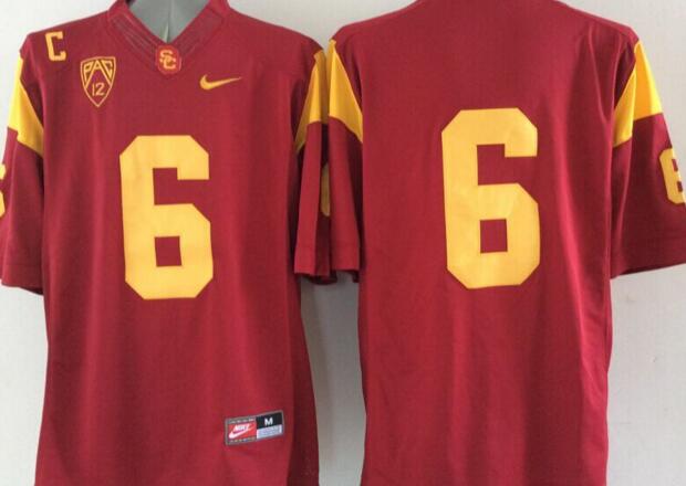 USC Trojans 6 Cody Kessler  red men NCAA college Football Jerseys