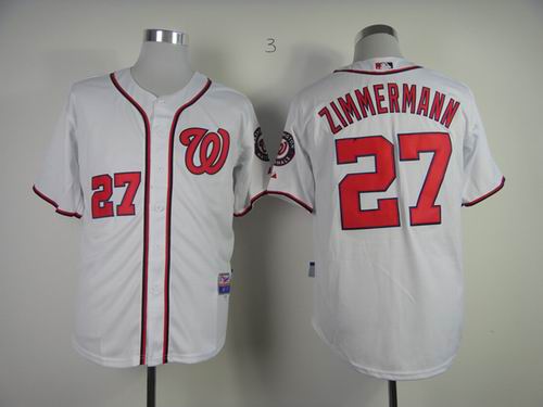 Washington Nationals 27 ZIMMERMANN white men mlb baseball Jerseys