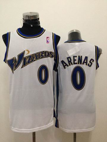 Washington Wizards 0 Gilbert Arenas white Jersey