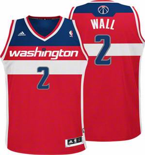 Washington Wizards 2 John Wall Swingman Road adidas men nba basketball jersey