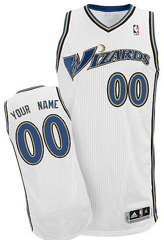 Washington Wizards white Home Jersey custom any name number