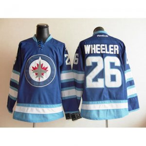 Winnipeg Jets 26 Blake Wheeler Blue nhl men Jersey