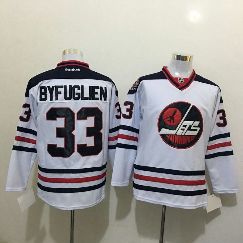 Winnipeg Jets 33 Dustin Byfuglien white nhl hockey jersey 2016