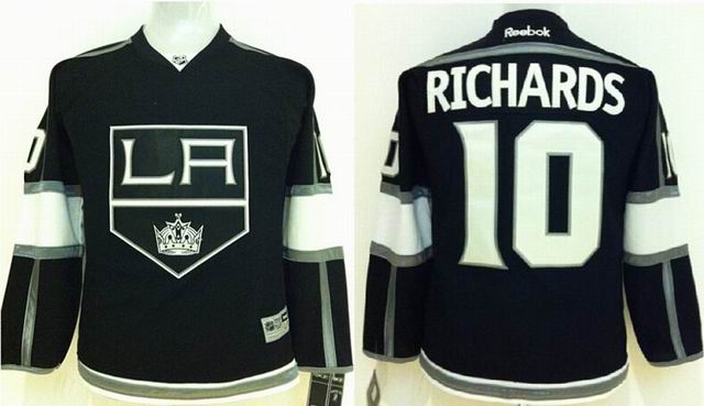 Youth Los Angeles Kings Mike Richards 10 black NHL Jersey