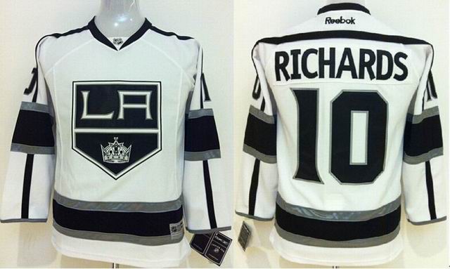 Youth Los Angeles Kings Mike Richards 10 white NHL Jersey