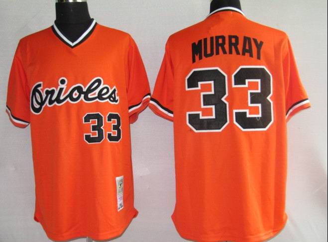 baltimore orioles 33  MURRAY Orange men baseball mlb Jerseys