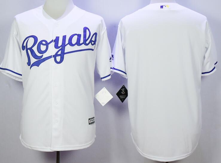 kansas city royals blank white men baseball mlb jersey kansas city royals blank white men baseball mlb jersey
