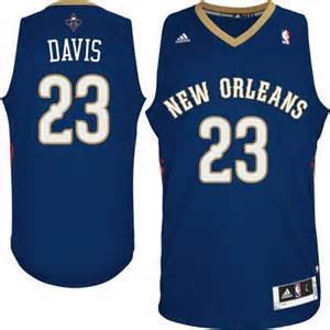 new orleans pelicans 23 DAVIS blue Adidas men nba basketball Jerseys