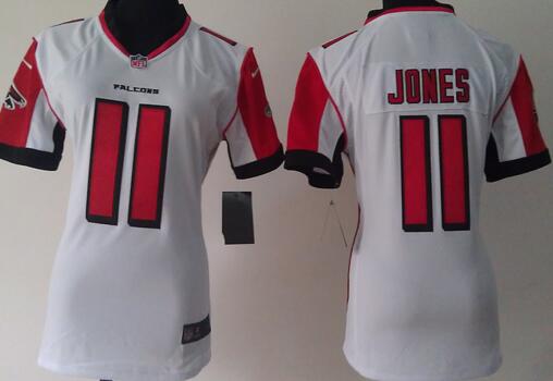 nike Atlanta Falcons 11 Julio Jones white women football Jerseys