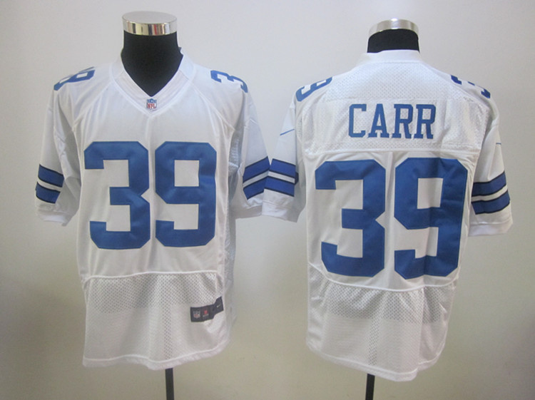 nike Dallas Cowboys 39 Brandon Carr white nfl elite jerseys