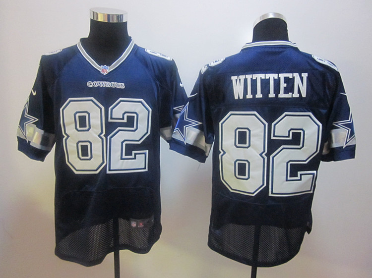 nike Dallas Cowboys 82 Jason Witten blue elite nfl jerseys