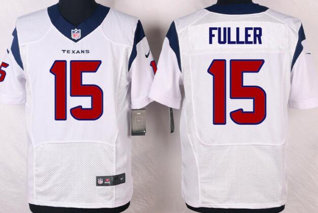 nike Houston Texans 15 Will Fuller white men Elite 2016 Draft Pick football Jersey
