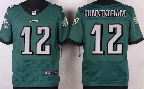 nike Philadelphia Eagles 12 Randall Cunningham green nike Elite Jerseys
