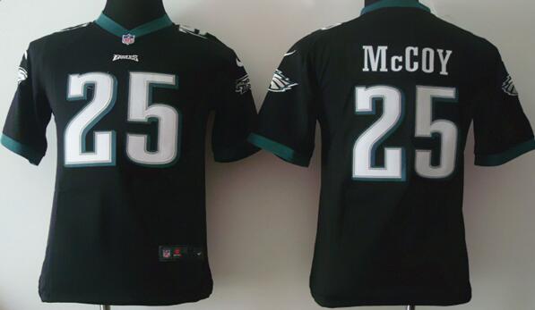 nike Philadelphia Eagles 25 LeSean McCoy green kids youth football Jerseys