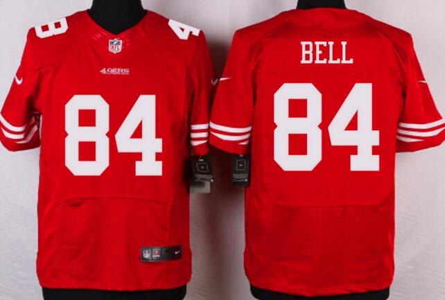 nike San Francisco 49ers 84 Blake Bell red men nfl elite Jersey
