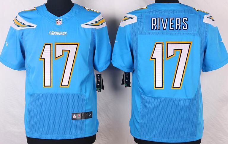 nike san diego chargers 17 phillip rivers blue nfl Elite jerseys