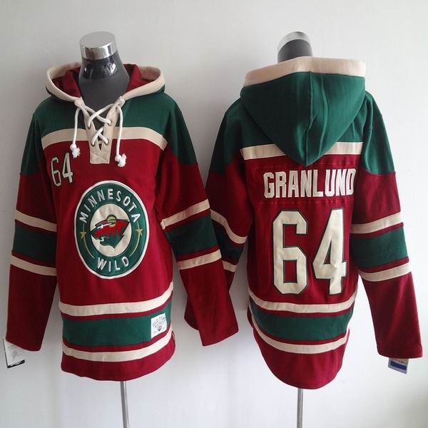 reebok Minnesota Mikael Granlund red green nhl ice hockey  jerseys